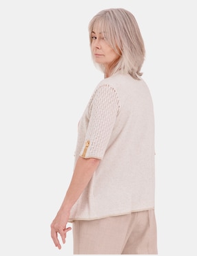 Blusa Vitos manga al codo para mujer