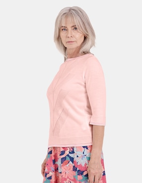 Blusa Vitos manga 3/4 para mujer