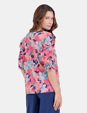 Blusa Vitos manga al codo para mujer