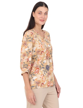 Blusa Duplan manga 3/4 para mujer