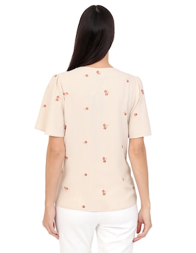 Blusa Duplan manga corta para mujer
