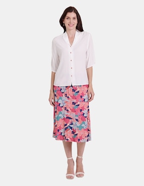 Blusa Vitos manga al codo para mujer