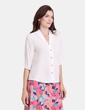 Blusa Vitos manga al codo para mujer