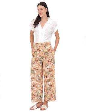Pantalón Duplan wide leg para mujer
