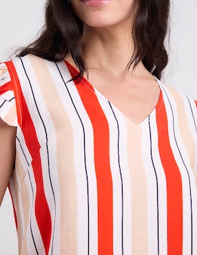 Blusa Damaia Atelier manga corta para mujer