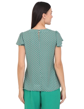 Blusa Duplan manga corta para mujer