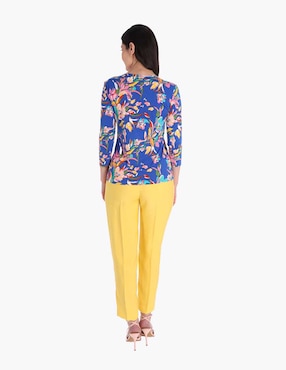Blusa Charme manga 3/4 para mujer