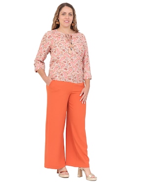 Blusa Duplan Petite manga 3/4 para mujer