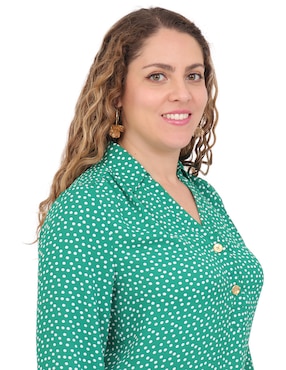 Blusa Duplan Petite manga larga para mujer
