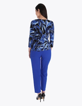 Blusa Charme manga 3/4 para mujer