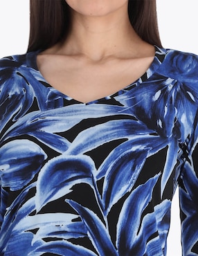 Blusa Charme manga 3/4 para mujer