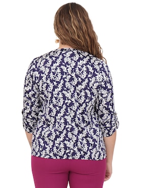 Blusa Duplan Petite manga corta para mujer