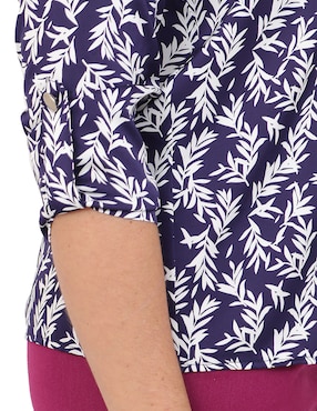Blusa Duplan Petite manga corta para mujer