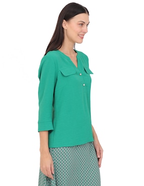 Blusa Duplan manga 3/4 para mujer