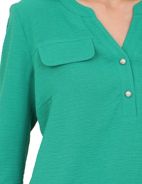 Blusa Duplan manga 3/4 para mujer