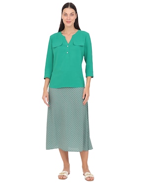 Blusa Duplan manga 3/4 para mujer