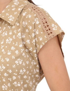 Vestido midi casual Duplan para mujer
