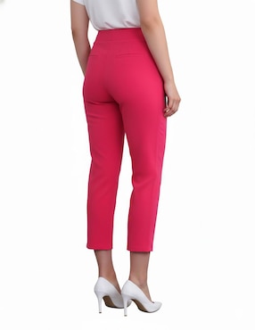 Pantalón capri Beddel slim para mujer