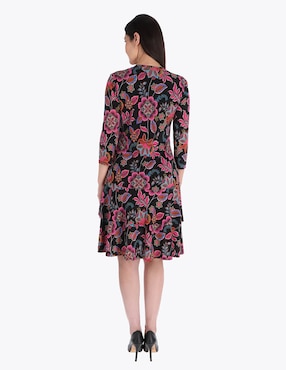 Vestido a la rodilla formal Charme para mujer