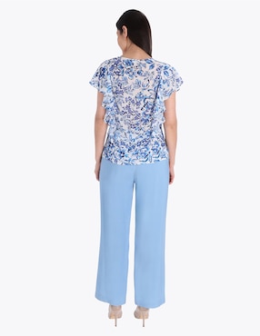 Blusa Charme manga corta para mujer
