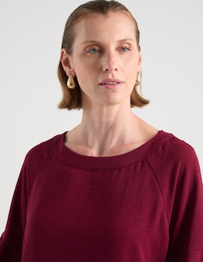 Blusa Damaia Atelier manga al codo para mujer