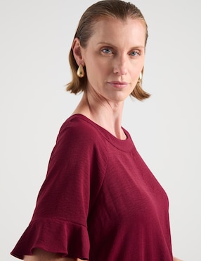 Blusa Damaia Atelier manga al codo para mujer