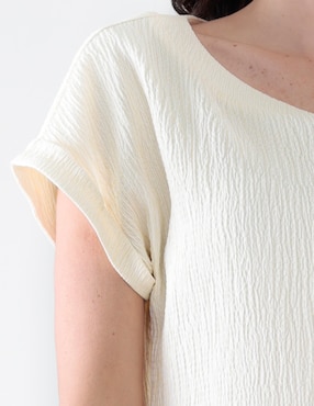 Blusa Margaret manga corta para mujer