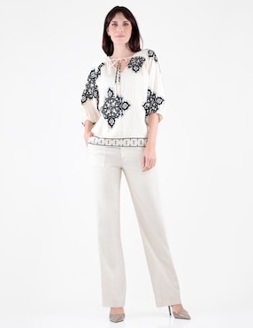 Blusa Margaret manga al codo para mujer