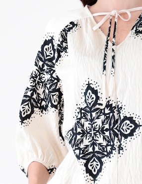 Blusa Margaret manga al codo para mujer