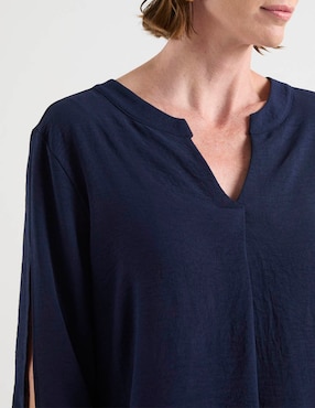Blusa Damaia Atelier manga 3/4 para mujer