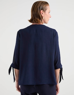 Blusa Damaia Atelier manga 3/4 para mujer