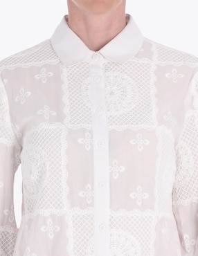 Blusa Charme manga larga para mujer