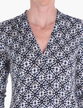 Blusa Charme manga 3/4 para mujer