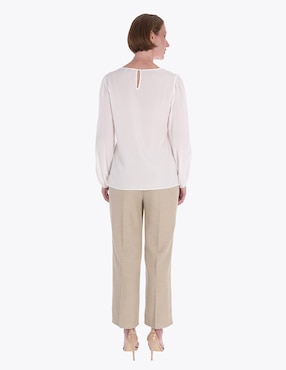 Blusa Charme manga larga para mujer