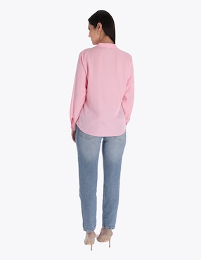 Blusa Charme manga larga para mujer