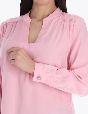 Blusa Charme manga larga para mujer