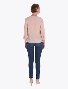 Blusa Charme manga 3/4 para mujer
