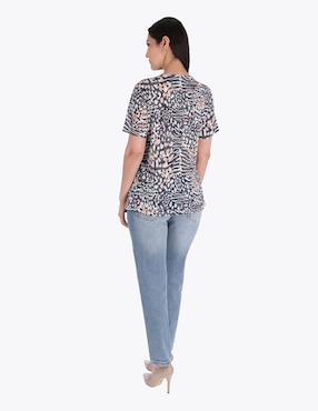 Blusa Charme manga corta para mujer