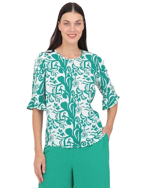 Blusa Duplan manga al codo para mujer
