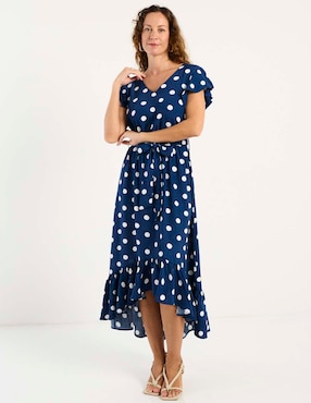 Vestido largo casual Damaia Atelier para mujer