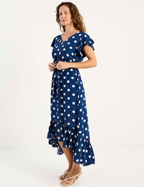 Vestido largo casual Damaia Atelier para mujer