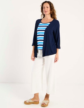 Blusa Damaia Atelier manga 3/4 para mujer