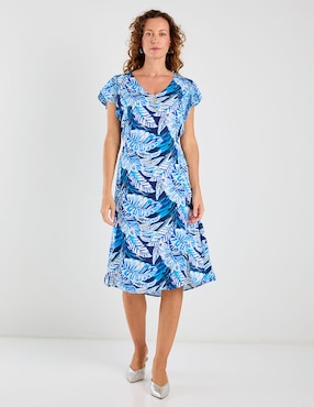 Vestido midi casual Damaia Atelier para mujer