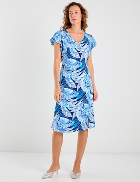 Vestido midi casual Damaia Atelier para mujer