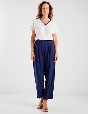 Pantalón relaxed Damaia Atelier straight para mujer