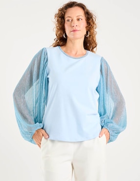 Blusa Damaia Atelier manga 3/4 para mujer