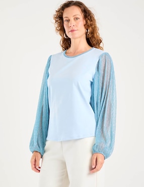 Blusa Damaia Atelier manga 3/4 para mujer