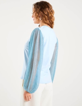 Blusa Damaia Atelier manga 3/4 para mujer