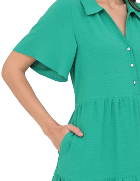Vestido midi casual Duplan para mujer