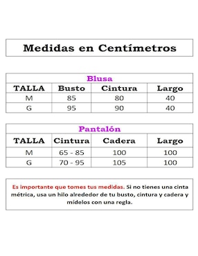 Conjunto Amanda para mujer